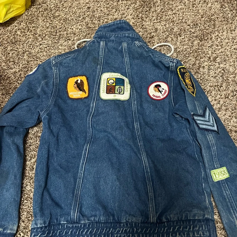 Patchwork Denim Jacket - Picture 2 of 3